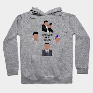 The Many Faces of Michael Scott Hoodie